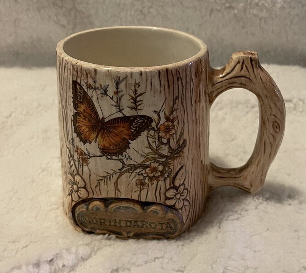 Vintage Treasure Craft North Dakota State Coffee Mug Collectors